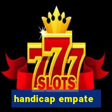 handicap empate -1